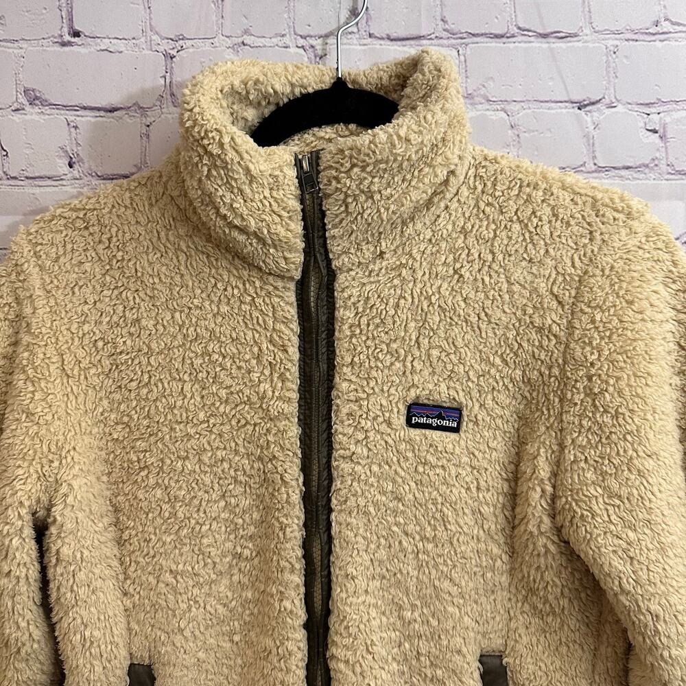 Patagonia Los Gatos Teddy Bear Full Zip Fleece Jacket Women's Small - Picture 2 of 9